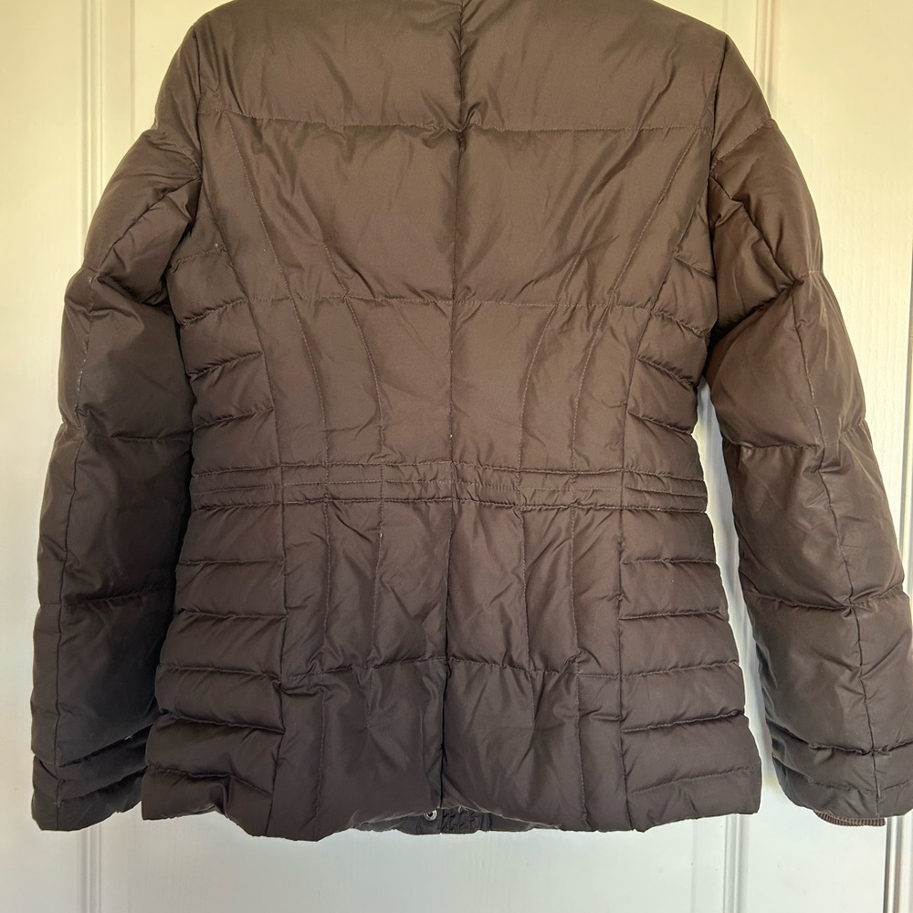 Esprit Brown Quilted Puffer Jacket - Picture 3 of 5